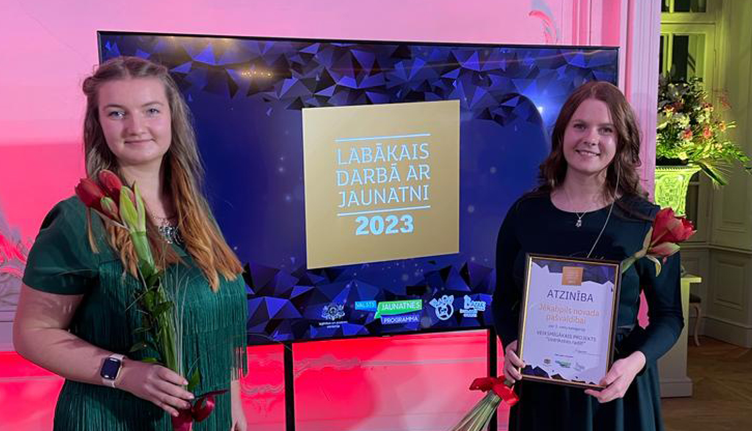 Jēkabpils novada projekta komandas pārstāves