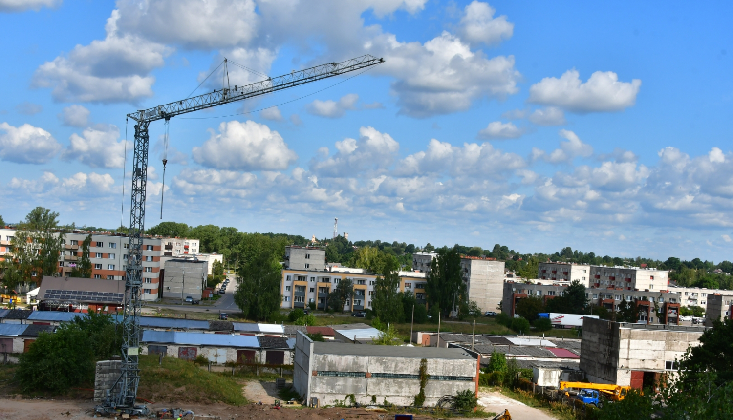 Jaunās katlu mājas būvniecība Tvaika ielā 4