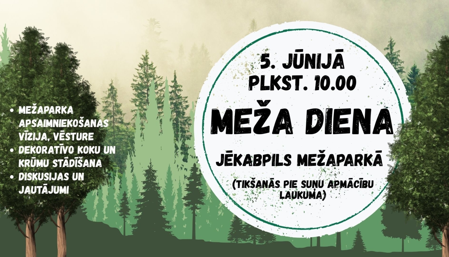 Meža diena Jēkabpils Mežaparkā