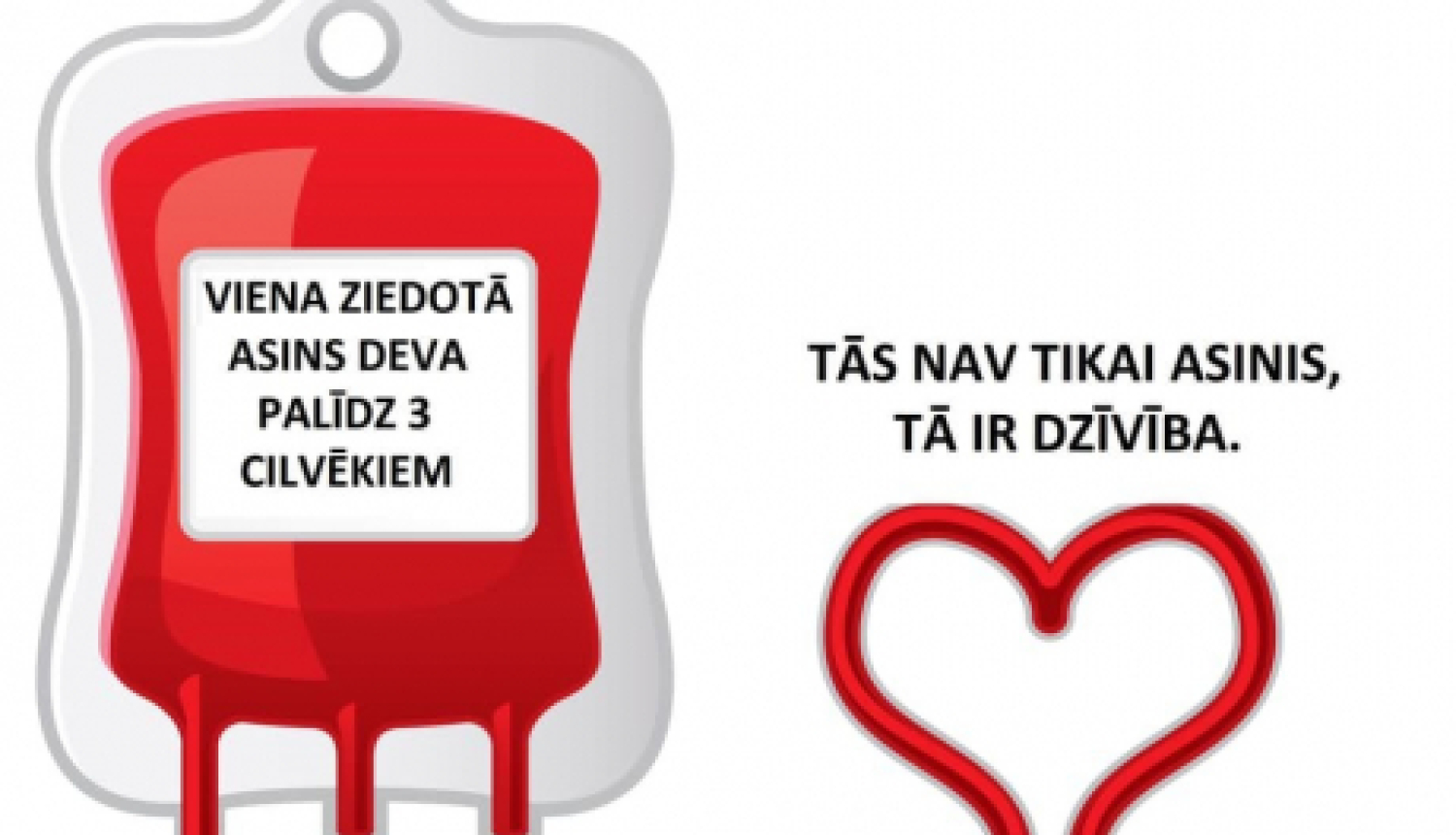 6.augustā un 19.augustā Asins donoru diena Jēkabpilī!