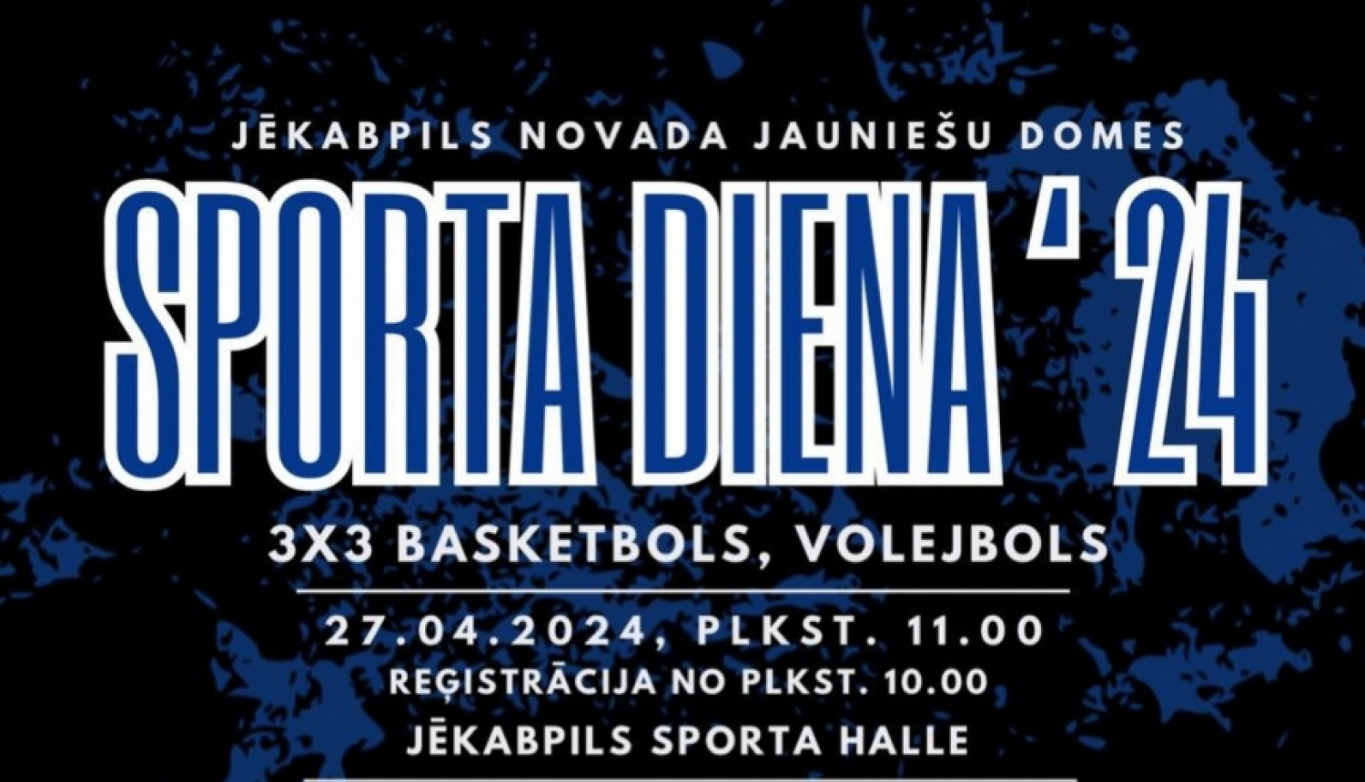 Sporta dienas afiša