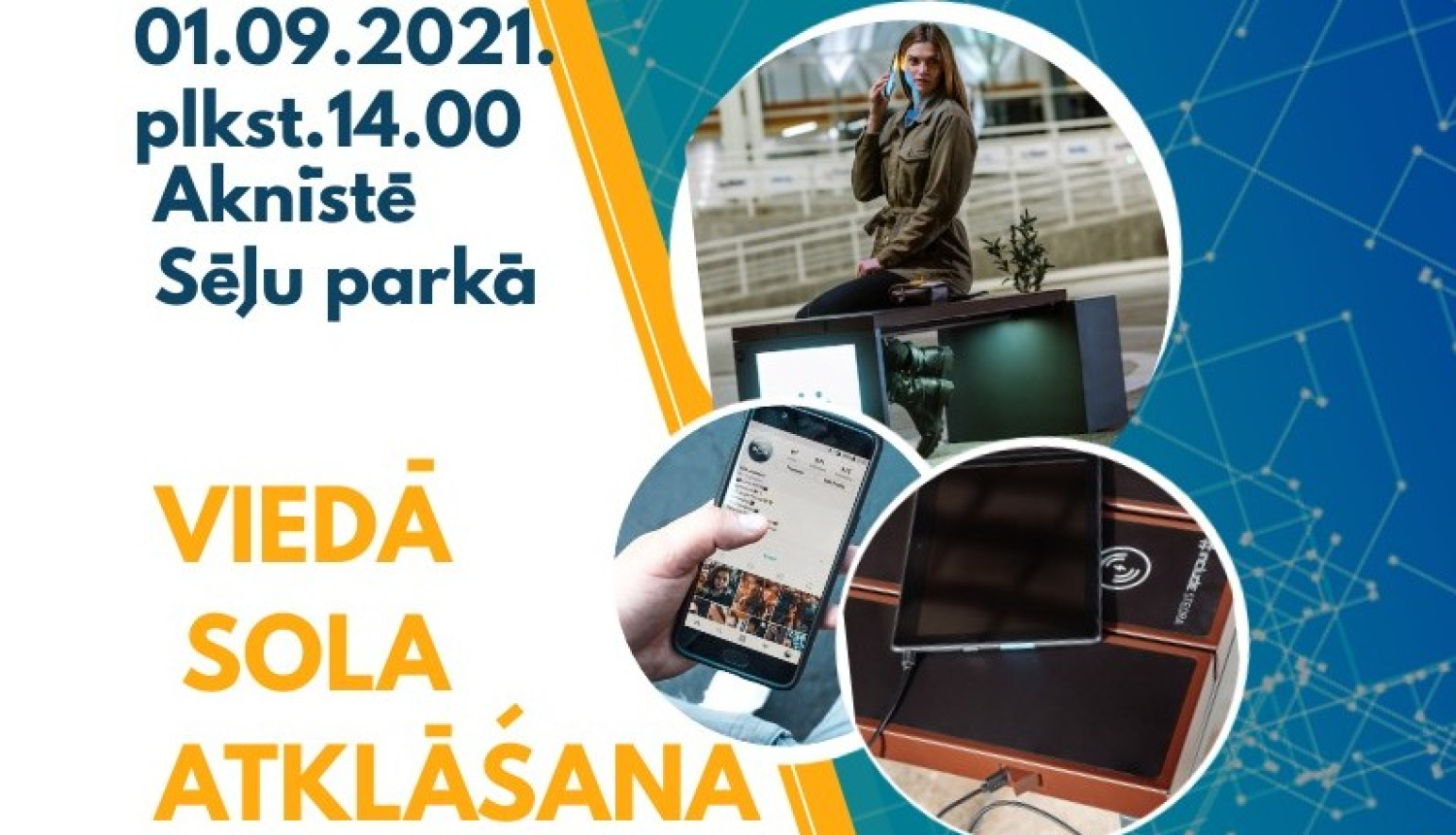 Viedā sola atklāšana Aknīstē