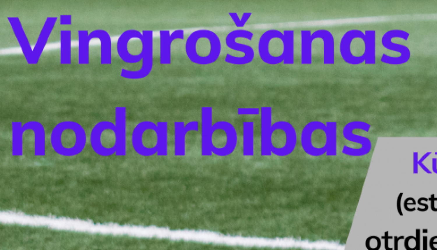 vingrošana