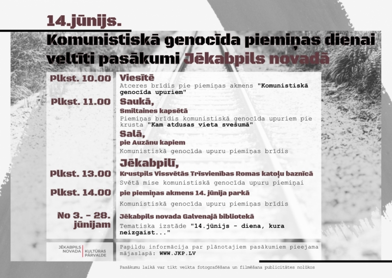 14. jūnija pasākumi