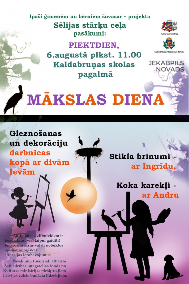 6. augusta pasākuma afiša