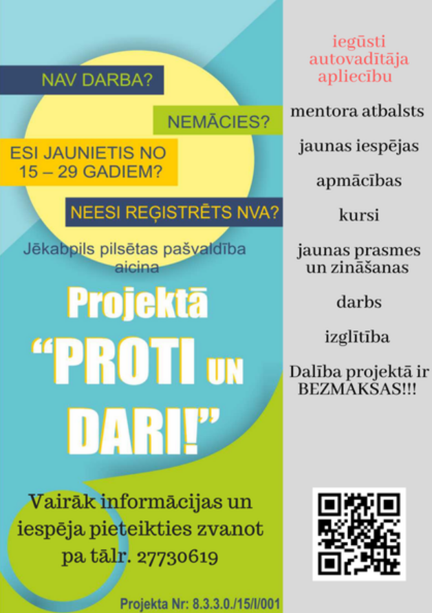 Proti un Dari plakāts