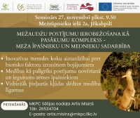 mežaudžu postījumu ierobeōzšanas bezmaksas seminārs 27.11. 