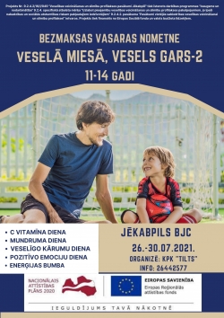 Nometne Veselā miesā vesels gars