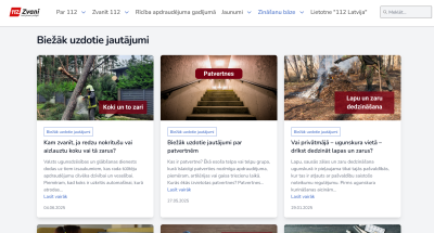 112 Biežāk uzdotie jautājumi