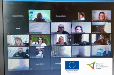 Ekrānšāviņš no semināra