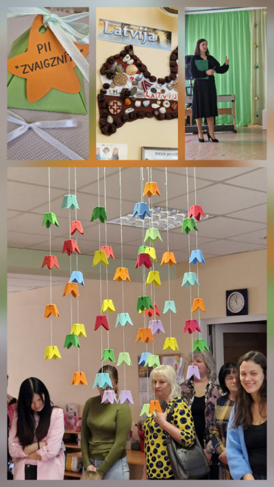 Pirmsskolas pedagogi pieredzes apmaiņas pasākumā PII Zvaniņš