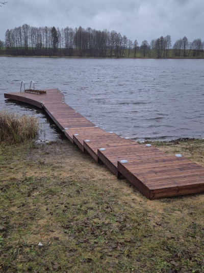 Bancānu ezera laipa Kalna pagastā