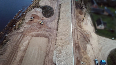 Aizsrgdambja pārbūve