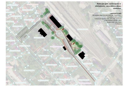 Stacijas laukuma skice