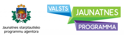 JSPA un valsts jaunatnes programmas logo