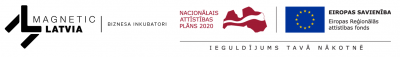 Magnetic biznesa inkubatori ERAF logo