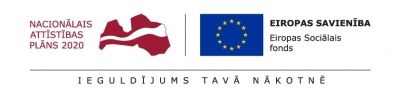 ES projektu Ieguldījums tavā nākotnē logo
