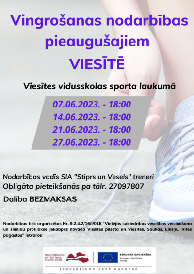 Vingrošana Viesītē