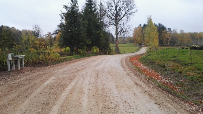 Pārbūvēts ceļš Sēlpils pagastā