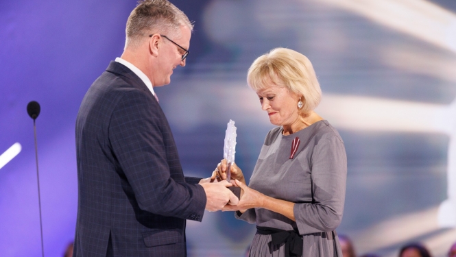 Pasniegta Latvijas Lepnuma balva jēkabplietei Annai Norei