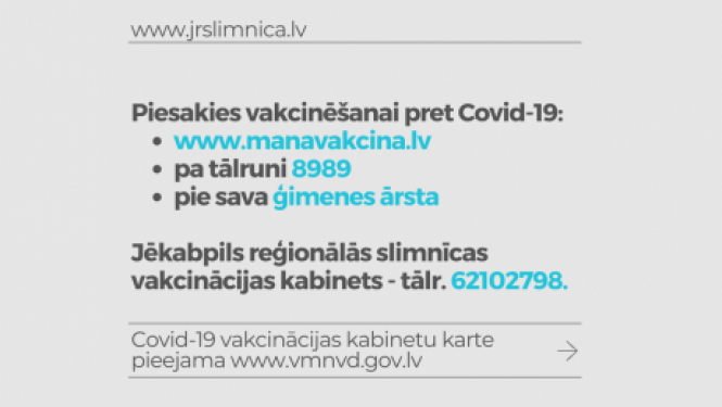 Kā pieteikties vakcīnai pret Covid-19