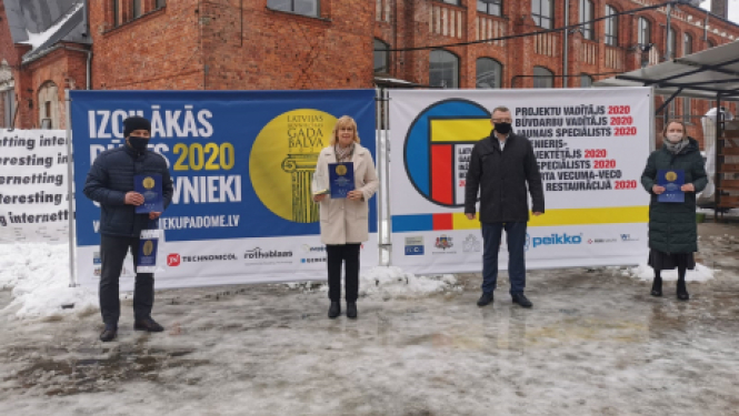 Konkursā "Latvijas Būvniecības gada balva 2020" divas godalgas saņem arī Jēkabpils objekti