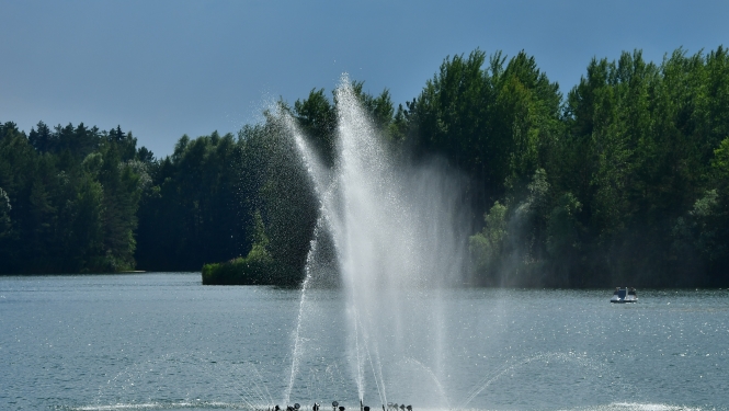 Strūklaka Radžu ūdenskrātuvē