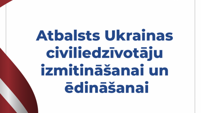 Informatīvs slaids par atbalstu ukraiņiem