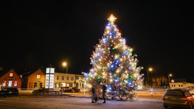 Ziemassvētku rota Jēkabpilī (K.Siliņš)
