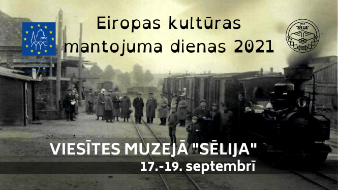 Afiša par Eiropas kultūras mantojuma dienām Viesītē