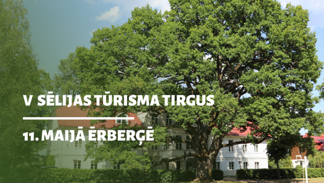 Gaišs teksts uz zaļa koka fona