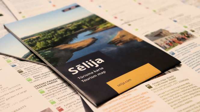 Sēlijas kartes foto