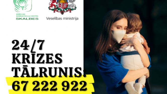 “Skalbes” krīzes tālrunim dubultojies zvanu apjoms