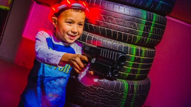 Atrakcijas Sēlijā - Laser tag