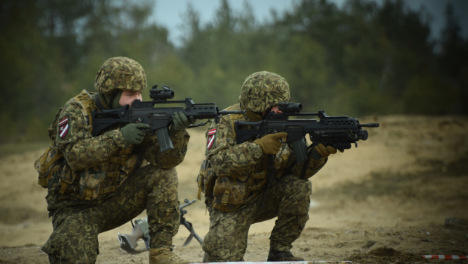 ekabpils novada notiks militaras macibas.