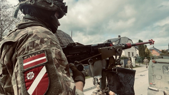 Foto no Zemessardzes 56. kaujas nodrošinājuma bataljona arhīva