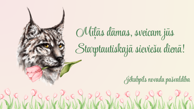 Apsveikums sieviešu dienā