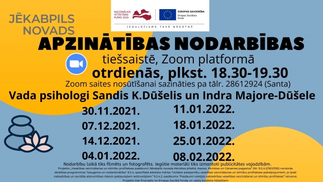 Apzinātības nodarbības