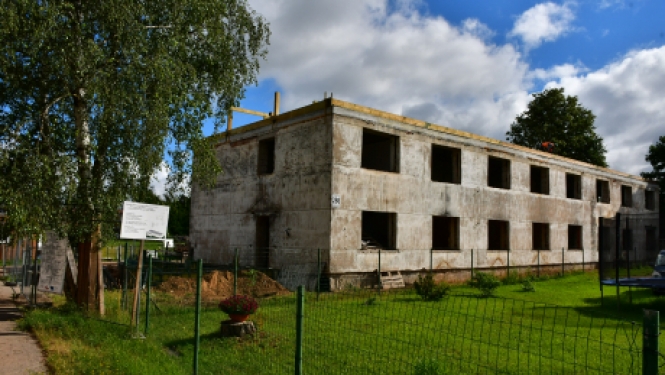 Būvsapulcē informē par būvdarbu gaitu Brīvības ielā 286A