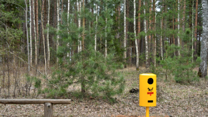 Jēkabpilī izvietoti 10 specializētie konteineri, kas paredzēti suņu izkārnījumu izmešanai