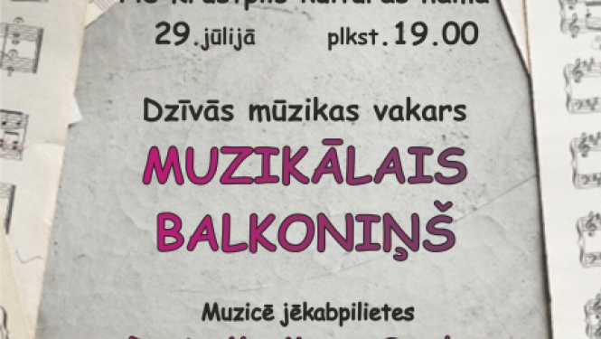 Kultūras pasākumi šonedēļ