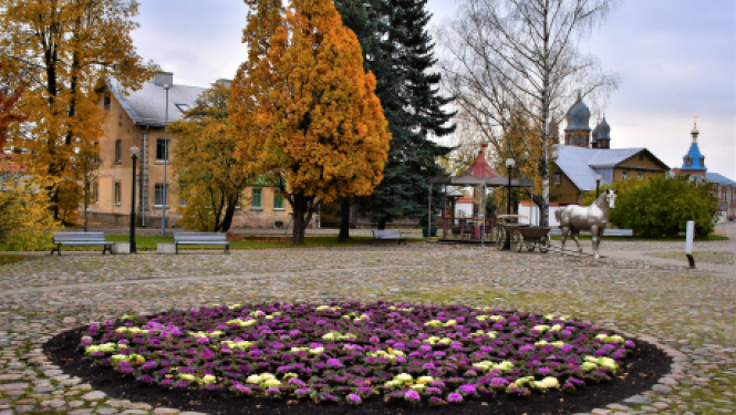 Jēkabpils saņem krāšņu dāvinājumu no SIA “Sedumi”