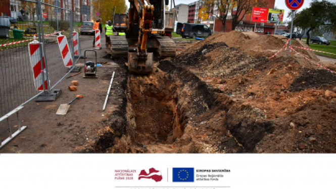 Sākti Draudzības alejas un Viestura ielas posma pārbūves darbi
