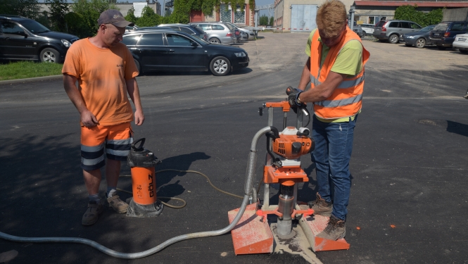 Zvaigžnu ielas projekta pārbaude pirms nodošanas