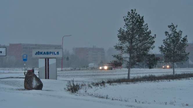 Jēkabpils pilsētas robežzīme