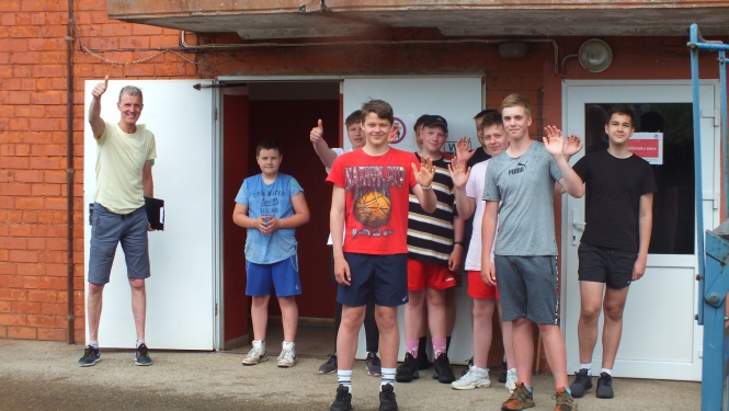 Sporta skolas audzēkņi