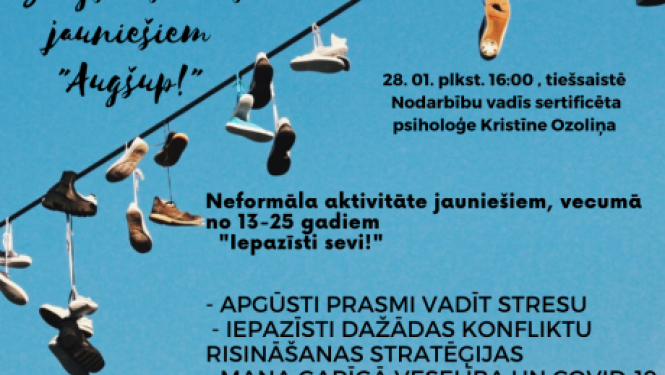 Izaugsmes cikls jauniešiem “Augšup!”