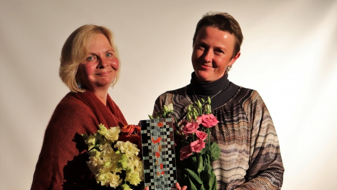 Ieva Jātniece un Daina Alužāne