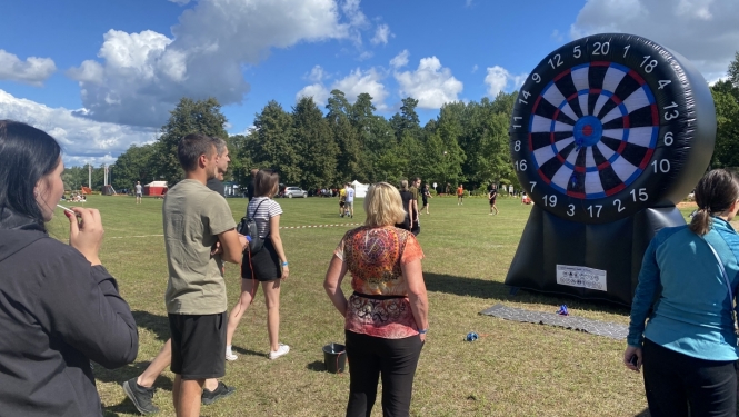 Attēls no Daugavas svētku sporta svētkiem