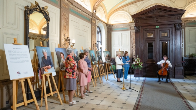 Izstādes atklāšana "Mēs atgriezāmies" Saeimā